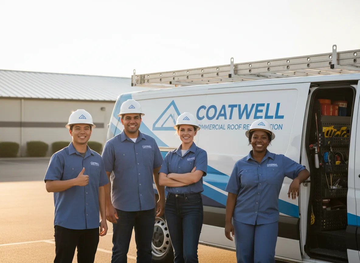 Commercial roof coating company in Whittaker, MI